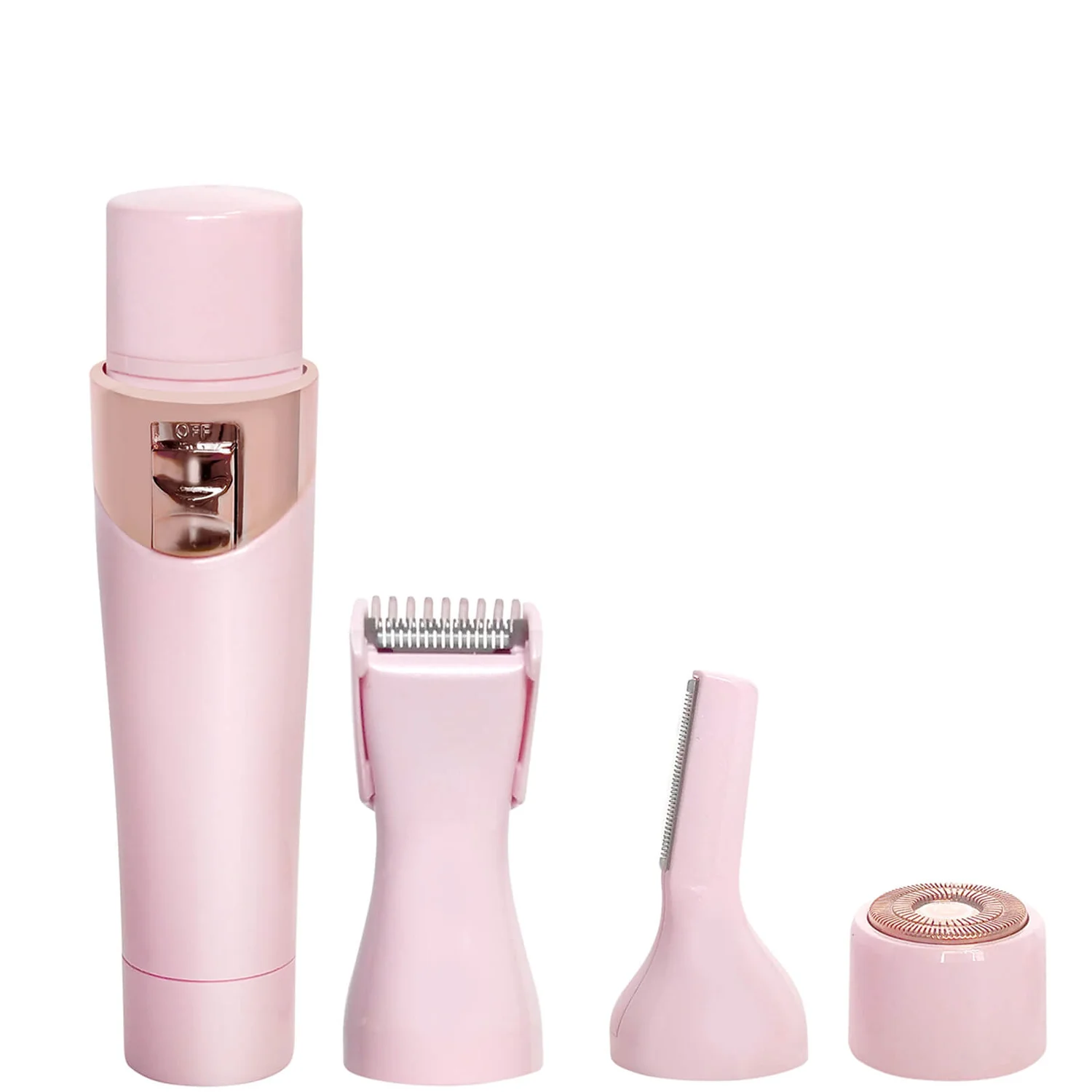 MAGNITONE London FuzzOff 3-in-1 Trimmer - Pink 2 MAGNITONE London FuzzOff 3-in-1 Trimmer - Pink - Image 2