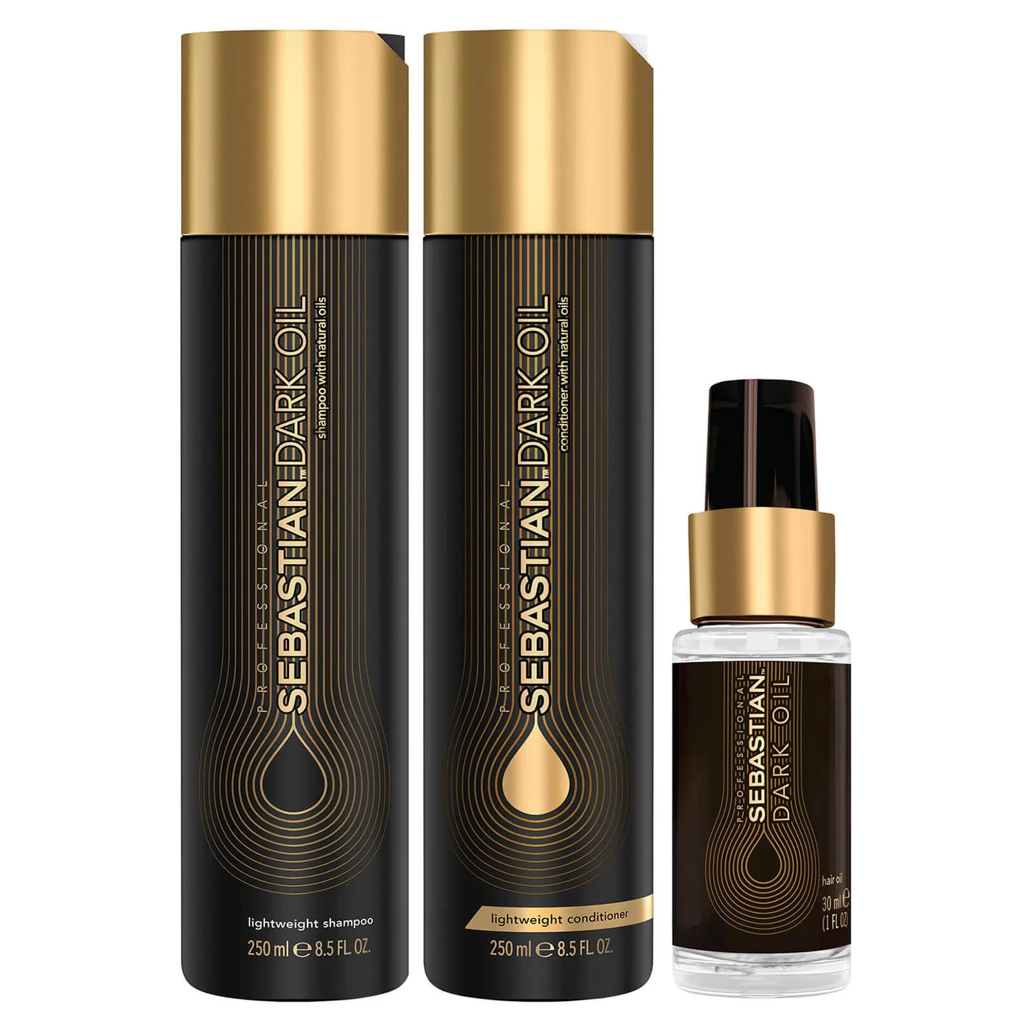 Sebastian Professional Dark Oil Frizz Taming Bundle (Worth £55.40) 1 Sebastian Professional Dark Oil Frizz Taming Bundle (Worth £55.40)