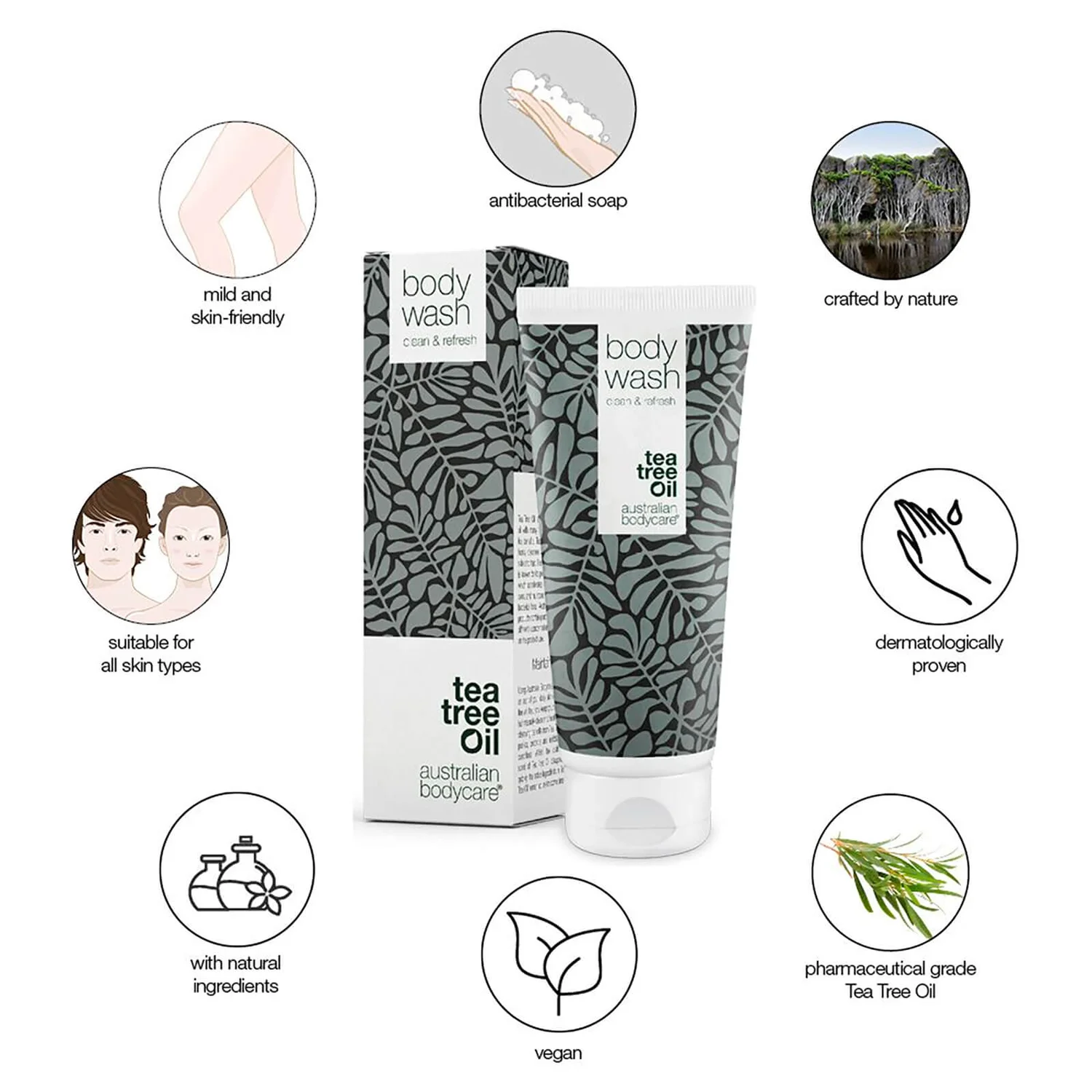 Australian Bodycare Body Wash 200ml 2 Australian Bodycare Body Wash 200ml - Image 2