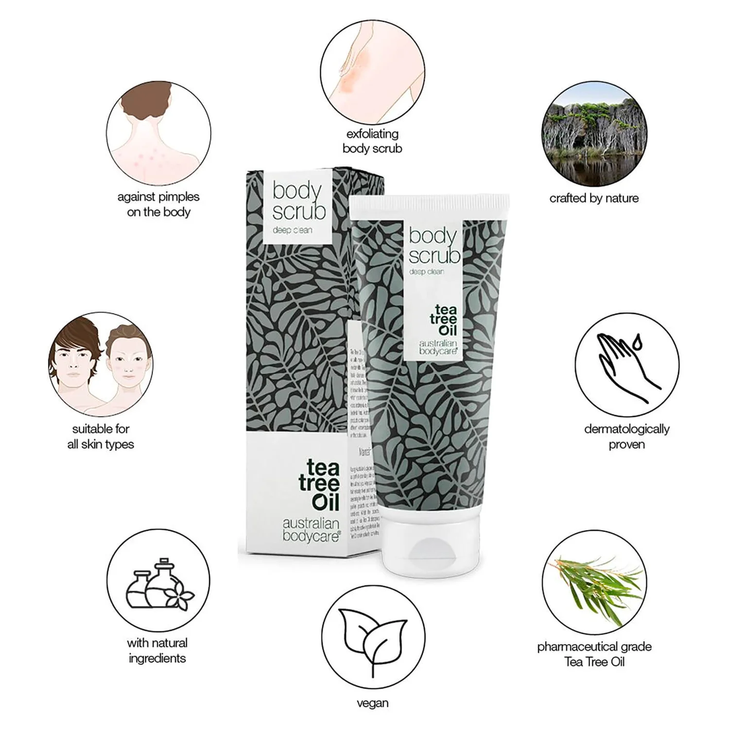 Australian Bodycare Body Scrub 200ml 2 Australian Bodycare Body Scrub 200ml - Image 2