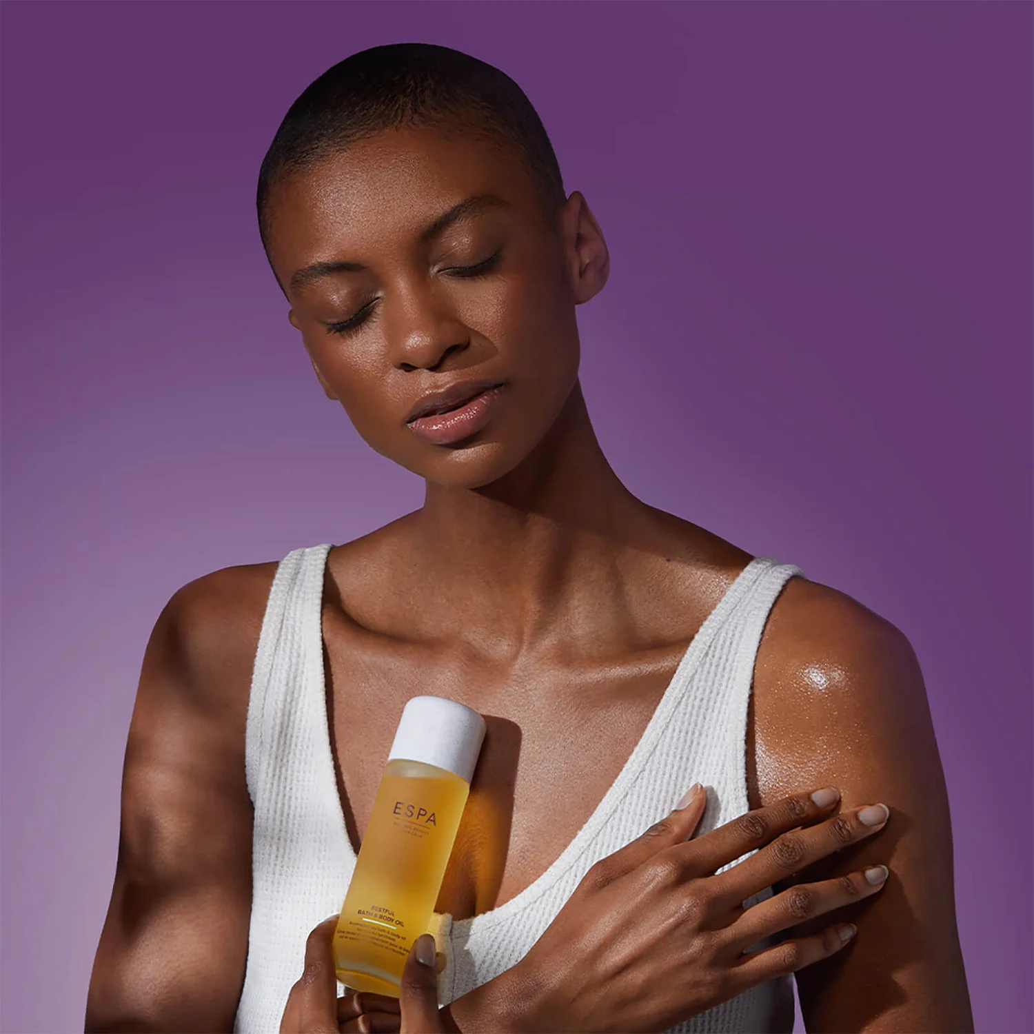 ESPA Restful Bath And Body Oil 100ml 4 ESPA Restful Bath And Body Oil 100ml - Image 4