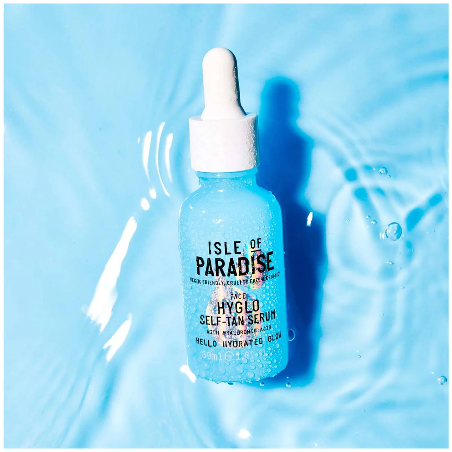 Isle Of Paradise HYGLO Hyaluronic Self-Tan Serum For Face 30ml 2 Isle Of Paradise HYGLO Hyaluronic Self-Tan Serum For Face 30ml - Image 2