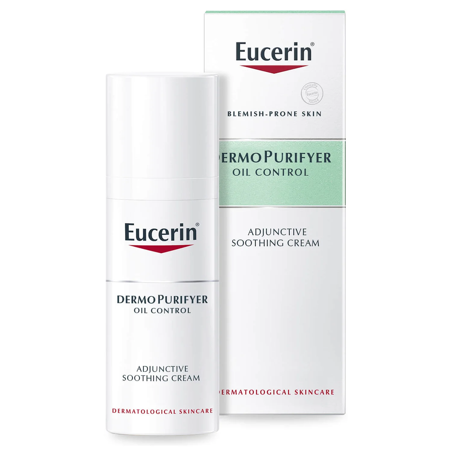 Eucerin DermoPurifyer Adjunctive Soothing Cream 50ml 1 Eucerin DermoPurifyer Adjunctive Soothing Cream 50ml