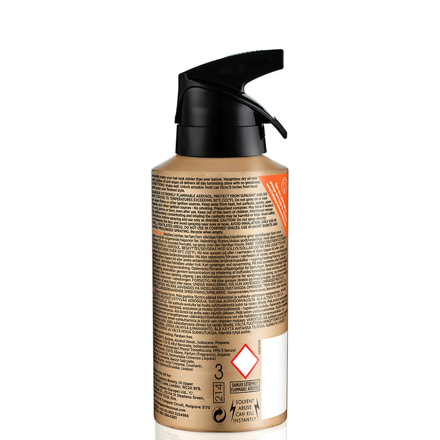 Fudge Professional Styling Hed Shine Spray 144ml 4 Fudge Professional Styling Hed Shine Spray 144ml - Image 4