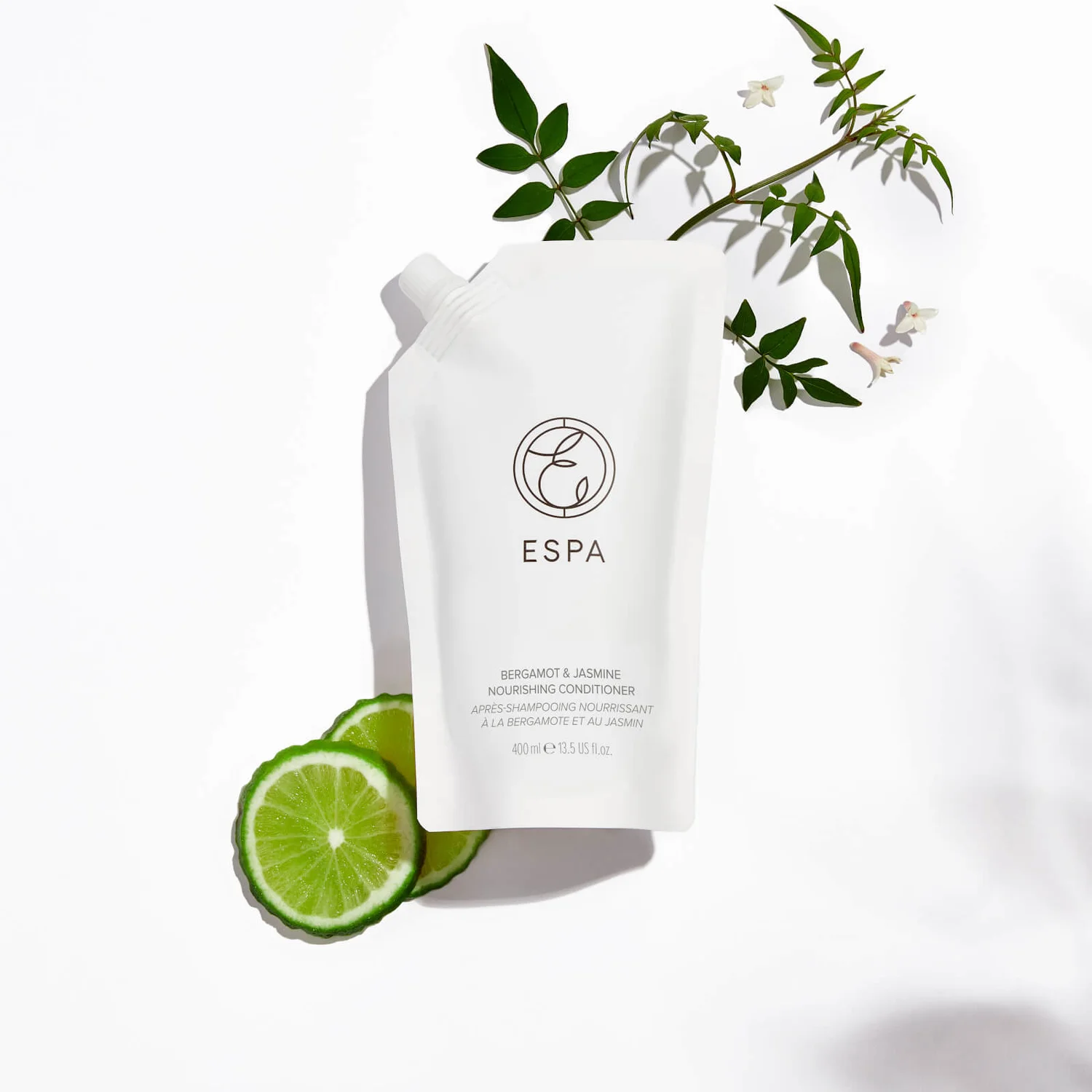 ESPA Bergamot And Jasmine Nourishing Conditioner 400ml 2 ESPA Bergamot And Jasmine Nourishing Conditioner 400ml - Image 2