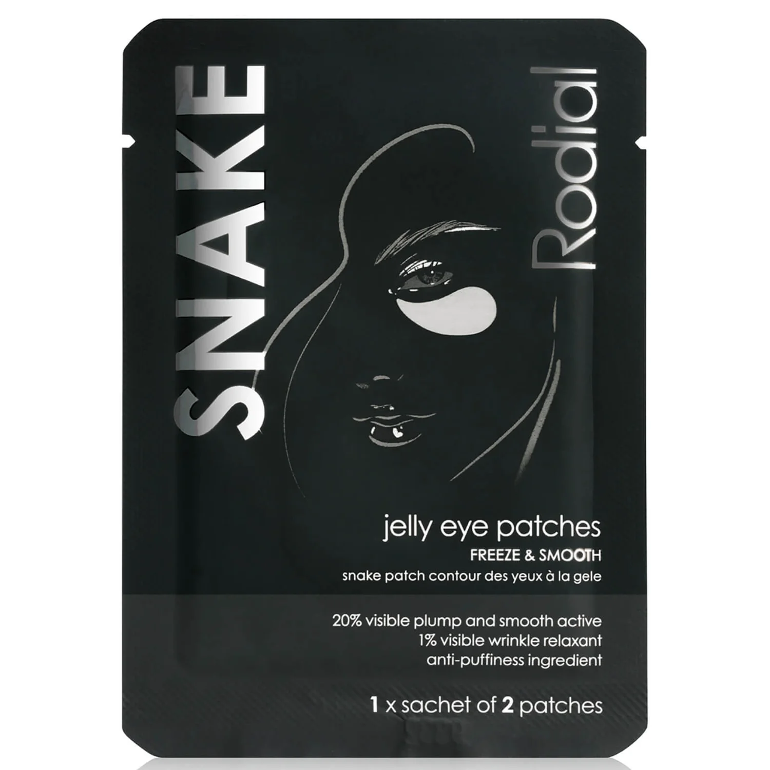 Rodial Snake Jelly Eye Patches - Single Sachet 1 Rodial Snake Jelly Eye Patches - Single Sachet