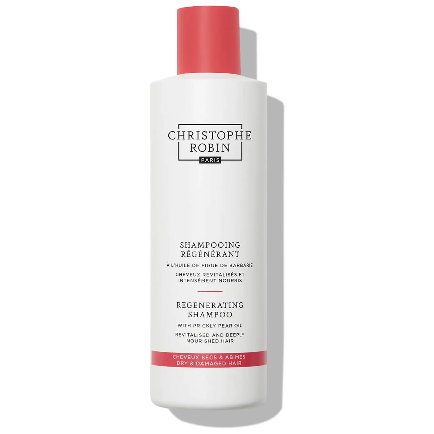 Christophe Robin Regenerating Shampoo With Prickly Pear Oil 250ml 1 Christophe Robin Regenerating Shampoo With Prickly Pear Oil 250ml
