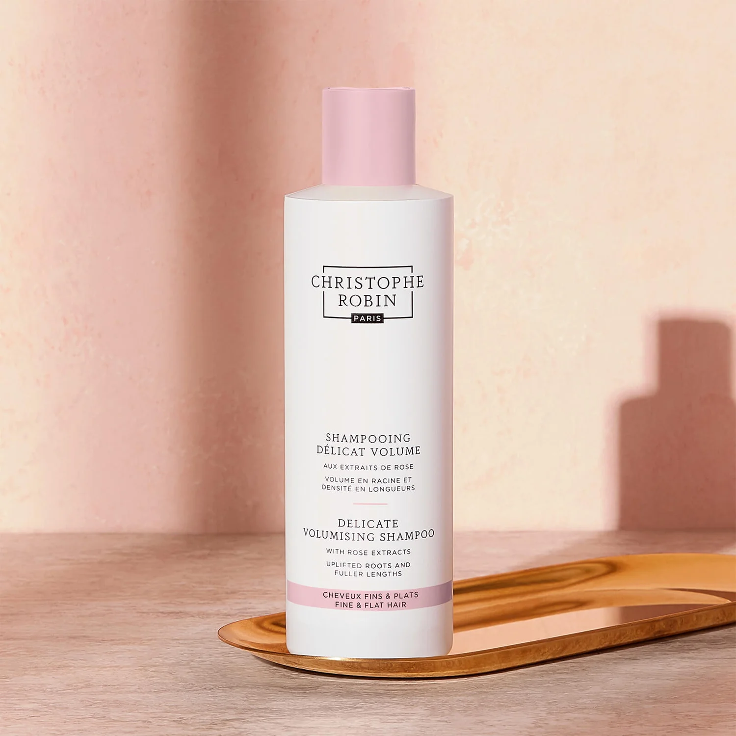Christophe Robin Delicate Volumising Shampoo With Rose Extracts 250ml 2 Christophe Robin Delicate Volumising Shampoo With Rose Extracts 250ml - Image 2