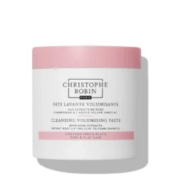 Christophe Robin Cleansing Volumising Paste With Pure Rassoul Clay And Rose 250ml